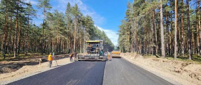 Строительство дорог для коттеджных поселков под ключ